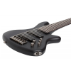 Schecter Stiletto Studio-6 See-Thru Black Satin bass guitar