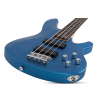 Schecter C-4 Deluxe Satin Metallic Light Blue bass guitar