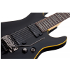 Schecter Demon 7 FR Satin Black electric guitar