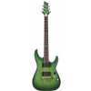 Schecter C-1 Platinum Satin Green Burst electric guitar