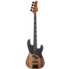 Schecter  Model-T 4 Exotic Black Limba bass guitar