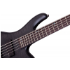 Schecter Stiletto Studio-5 See-Thru Black Satin bass guitar