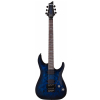 Schecter Omen Elite 6 FR  See Thru Blue Burst  electric guitar