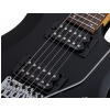 Schecter C-6 Deluxe FR Satin Black  electric guitar
