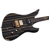 Schecter Signature Synyster Custom FR S Gloss Black/Gold S  electric guitar