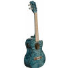 Lanikai Quilted Maple Blue CE ukulele tenorowe elektro-akustyczne