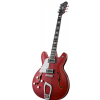 Hagstrom Super Viking Wild Cherry Transparent Flame LH gitara elektryczna, leworczna