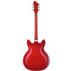 Hagstrom Super Viking Wild Cherry Transparent Flame LH gitara elektryczna, leworczna