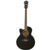 Ibanez AEL10E-BK Left elektricko-akustick gitara