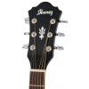 Ibanez AEL10E-BK Left elektricko-akustick gitara