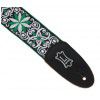 Levy′s Hootenanny Green Jacquard gitarov� popruh