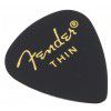 Fender 351 Black Pick thin gitarové trsátko