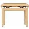 Grenada BG 27 piano bench, matte natural, beige drubbing