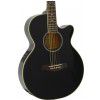 Ibanez AEG8E BK elektricko-akustick gitara