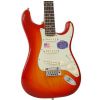 Fender American Deluxe Stratocaster Ash RW Aged Cherry Sunburst elektrick gitara