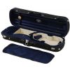 Tonareli wooden violin case, navy blue