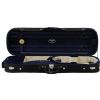 Tonareli wooden violin case, navy blue