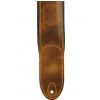 Filippe guitar leather belt 7 cm brown