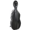 Tonareli Fiberglass cello case black