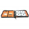 UDG CD Wallet 128 Steel Grey Orange Inside