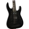 Jackson JS32TQ Dinky transparent black elektrick gitara