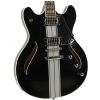 VGS VSH-120 Raven Black Mustang Semi Hollow elektrick gitara