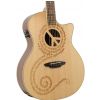 Luna Oracle Peace Natural elektricko-akustick gitara