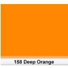 Lee 158 Deep Orange colour filter, 50x60cm