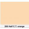 Lee 205 Half  C.T.Orange filter