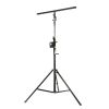 Adam Hall SWU 400 T Wind up stand with T-Bar, black